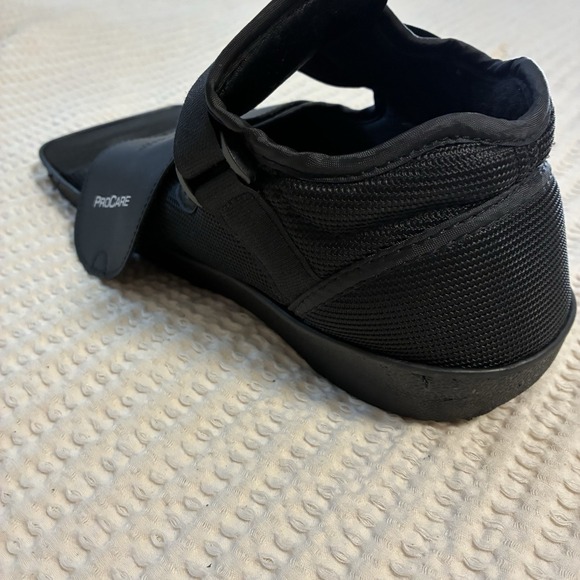 ProCare Foot Brace Square Toe Post-Op Shoe Black Size M Right or‎ Left Foot - Picture 4 of 8